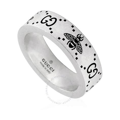 gucci bee engraving ring.